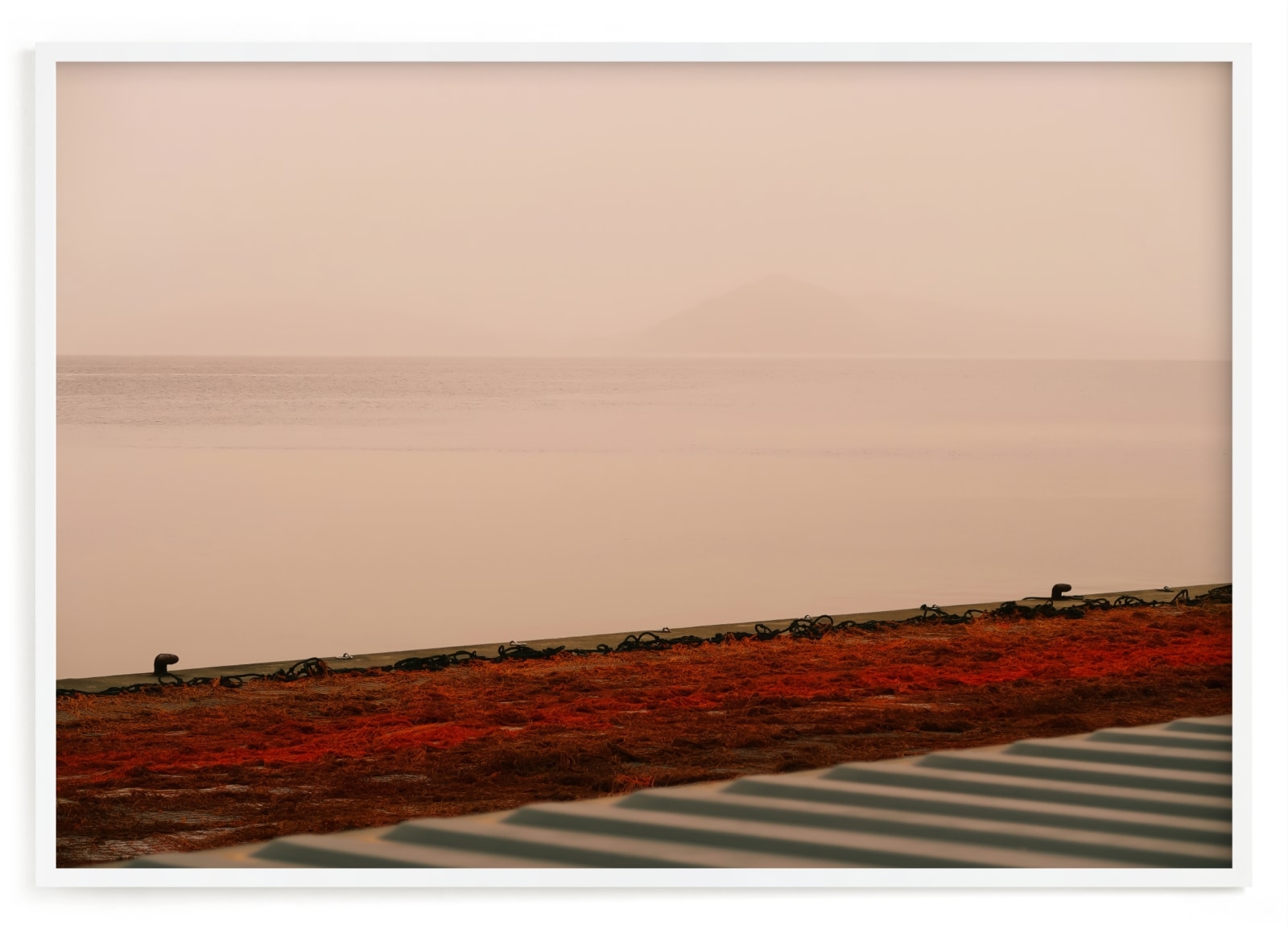 Red Wave, White Mountain Limited Edition Fine Art Print 2 - Image 0