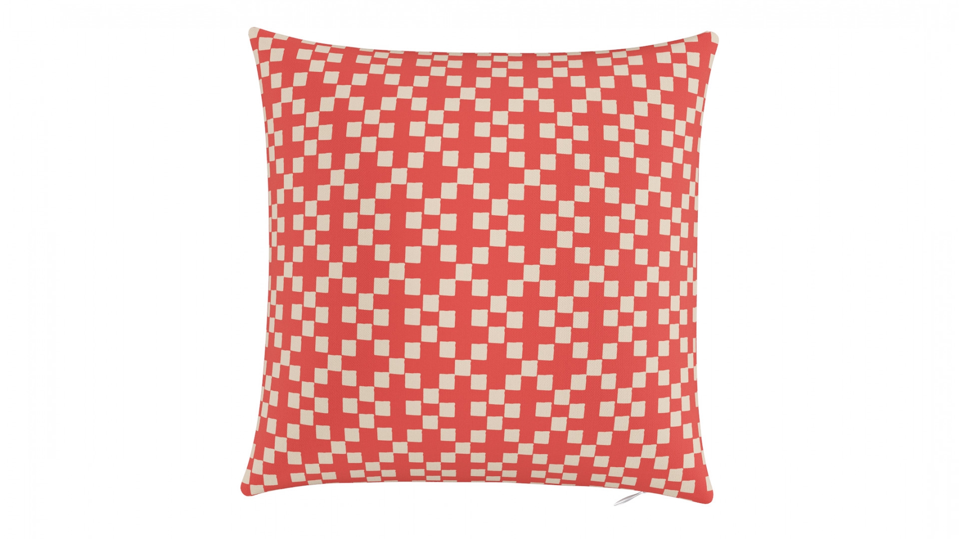 Throw Pillow 16" | Red Hopscotch  - Image 0