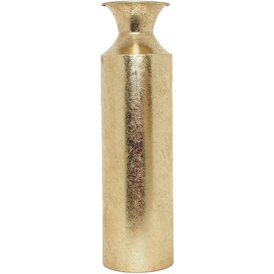 Gold 16.1" Metal Table Vase - Image 0