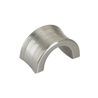 Concentric 1-1/4 In (32 Mm) Center-To-Center Polished Nickel Cabinet Finger Pull - Image 0