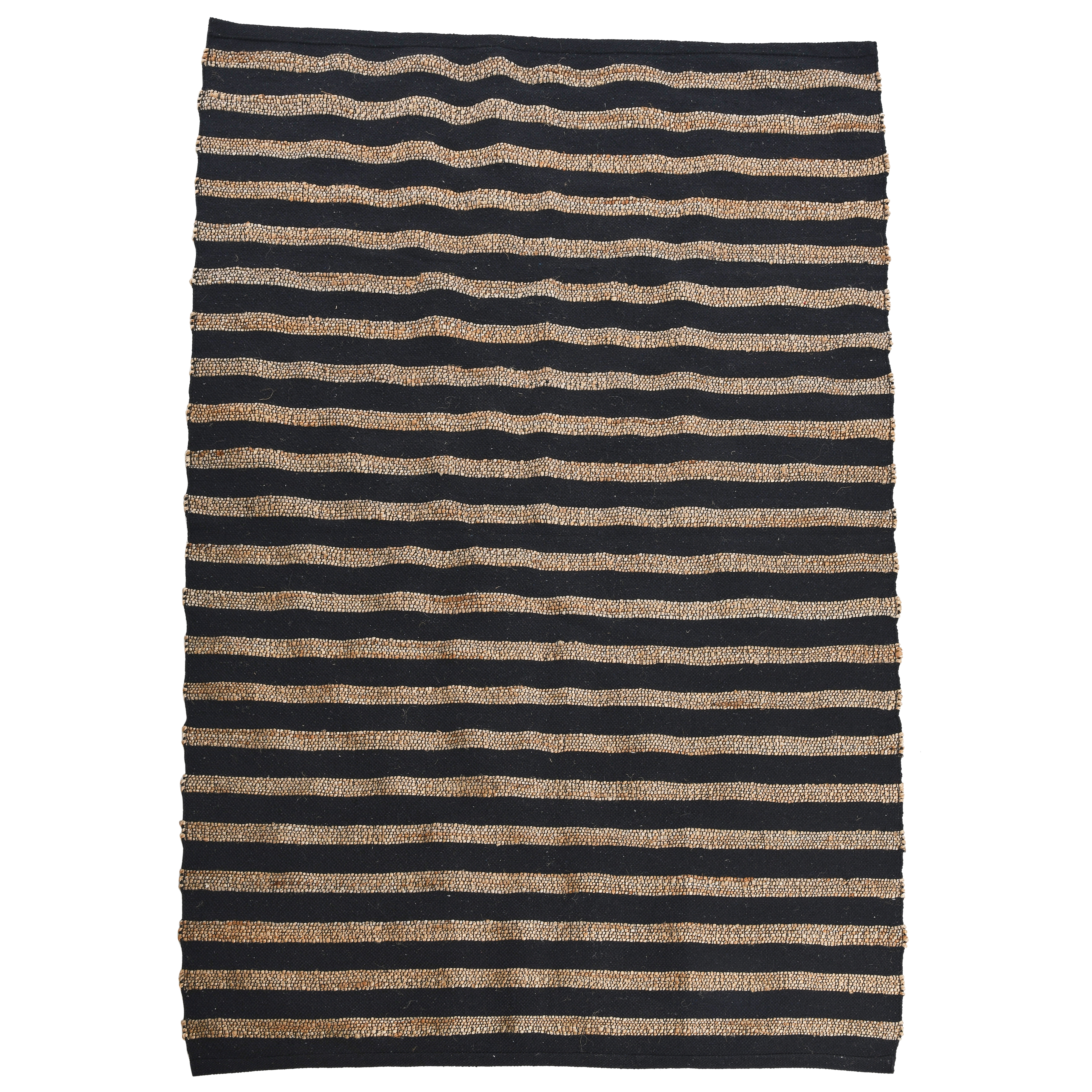 3' x 5' Jute Cotton Area Rug - Image 0