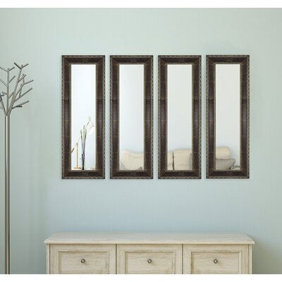 4 Piece Derrell Modern & Contemporary Venetian Mirror Set - Image 0