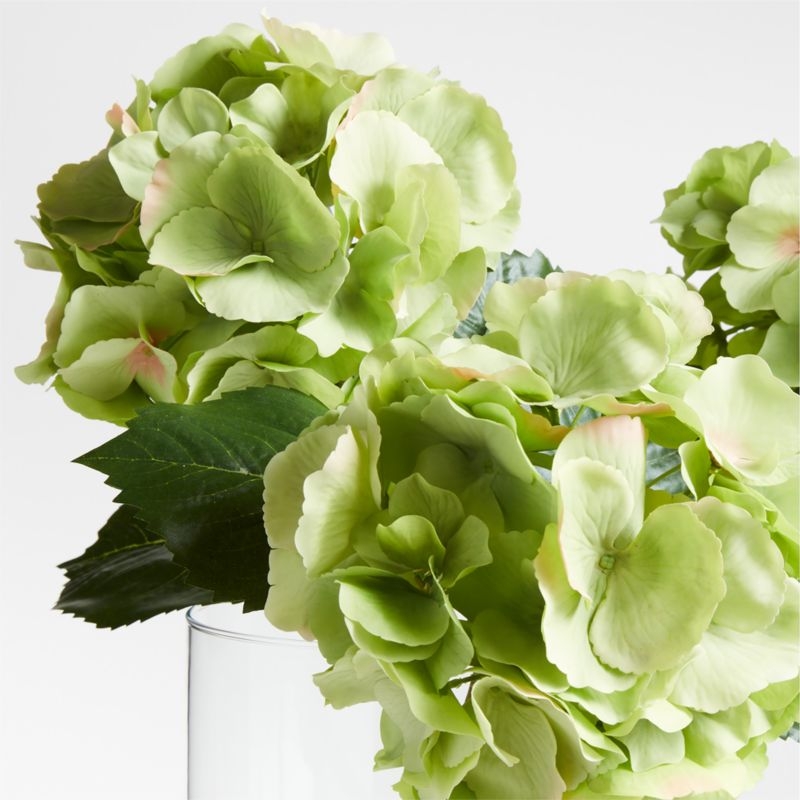 Faux Green Hydrangea Stem 20" by Abigail Ahern - Image 1
