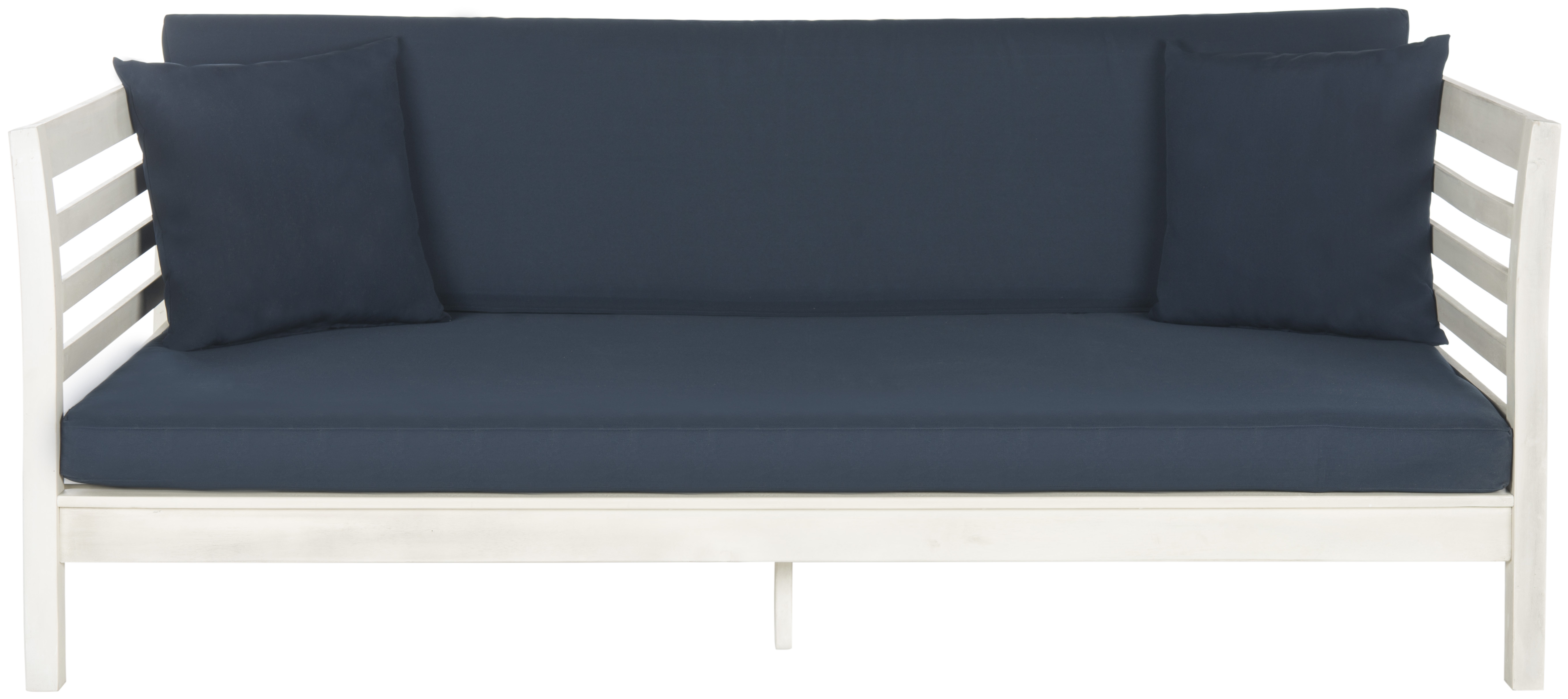Malibu Daybed - Antique White/Navy - Arlo Home - Image 0
