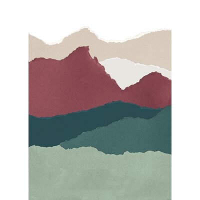 Abstract Mountainscape - Wrapped Canvas Painting - Image 0