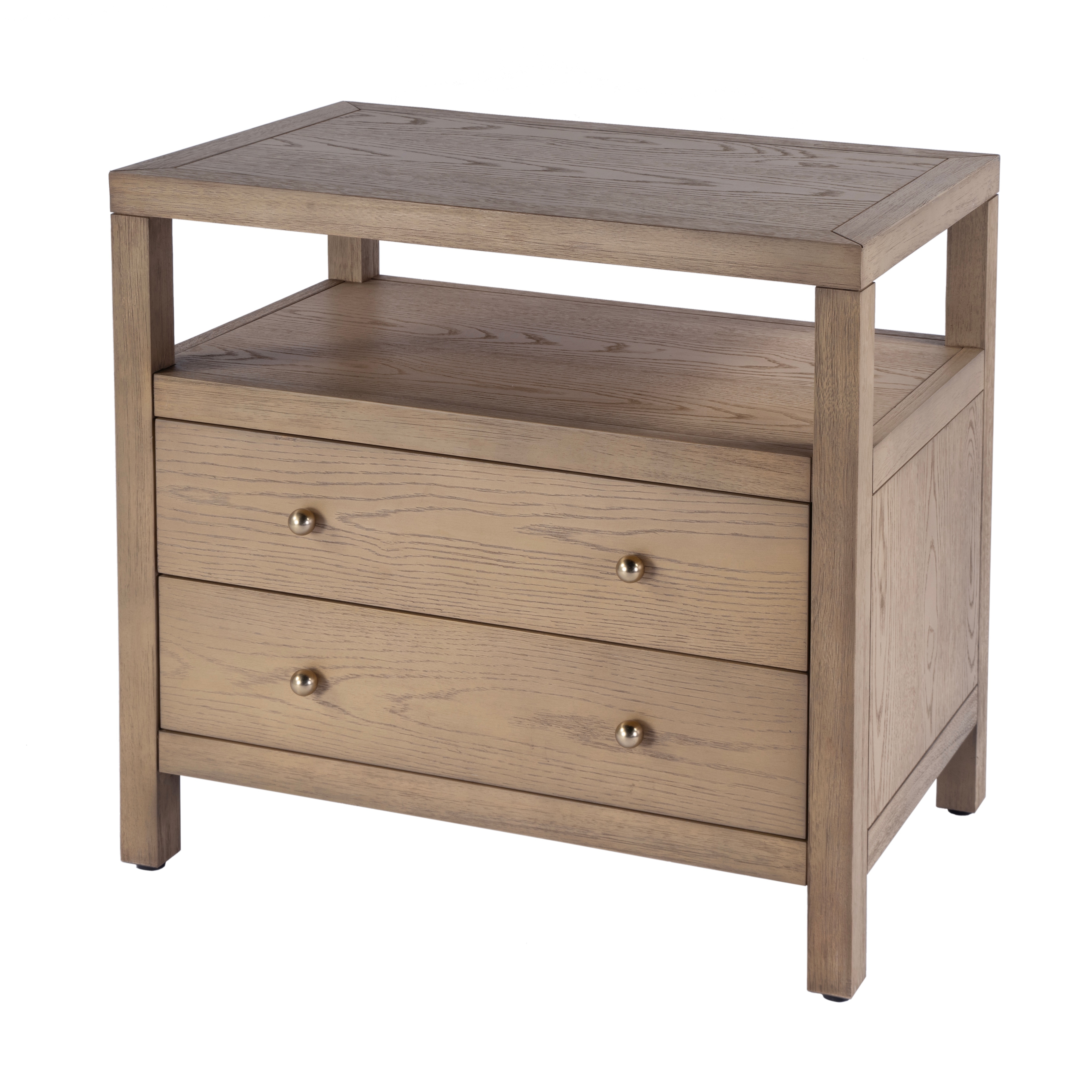 Nora Light Oak Nightstand - Image 0