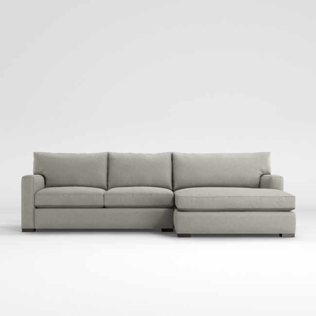 Axis 2-Piece Sectional Sofa with Extra Wide Chaise Lounge - Image 1