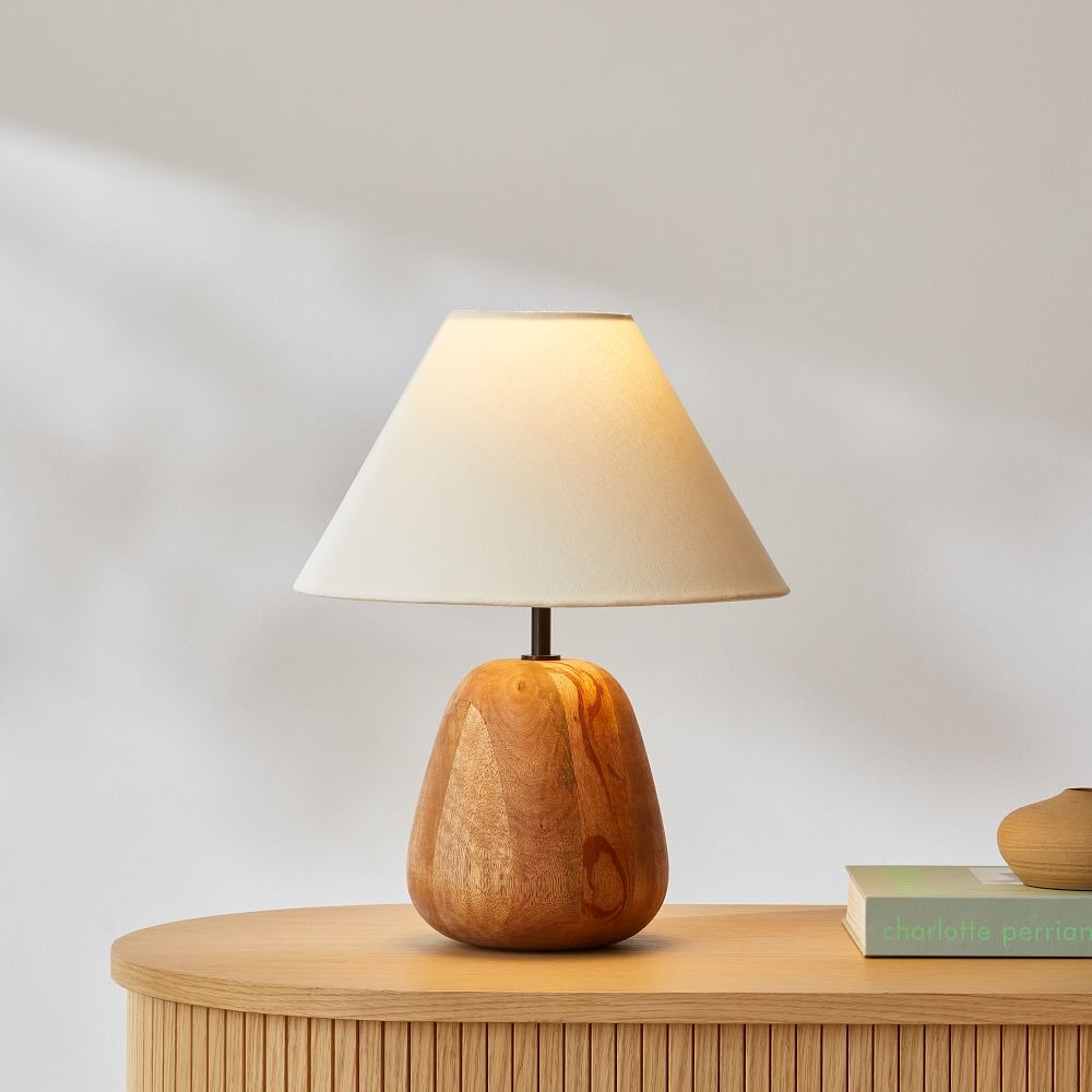 Irving Wood Table Lamp (12"–18") - Image 0