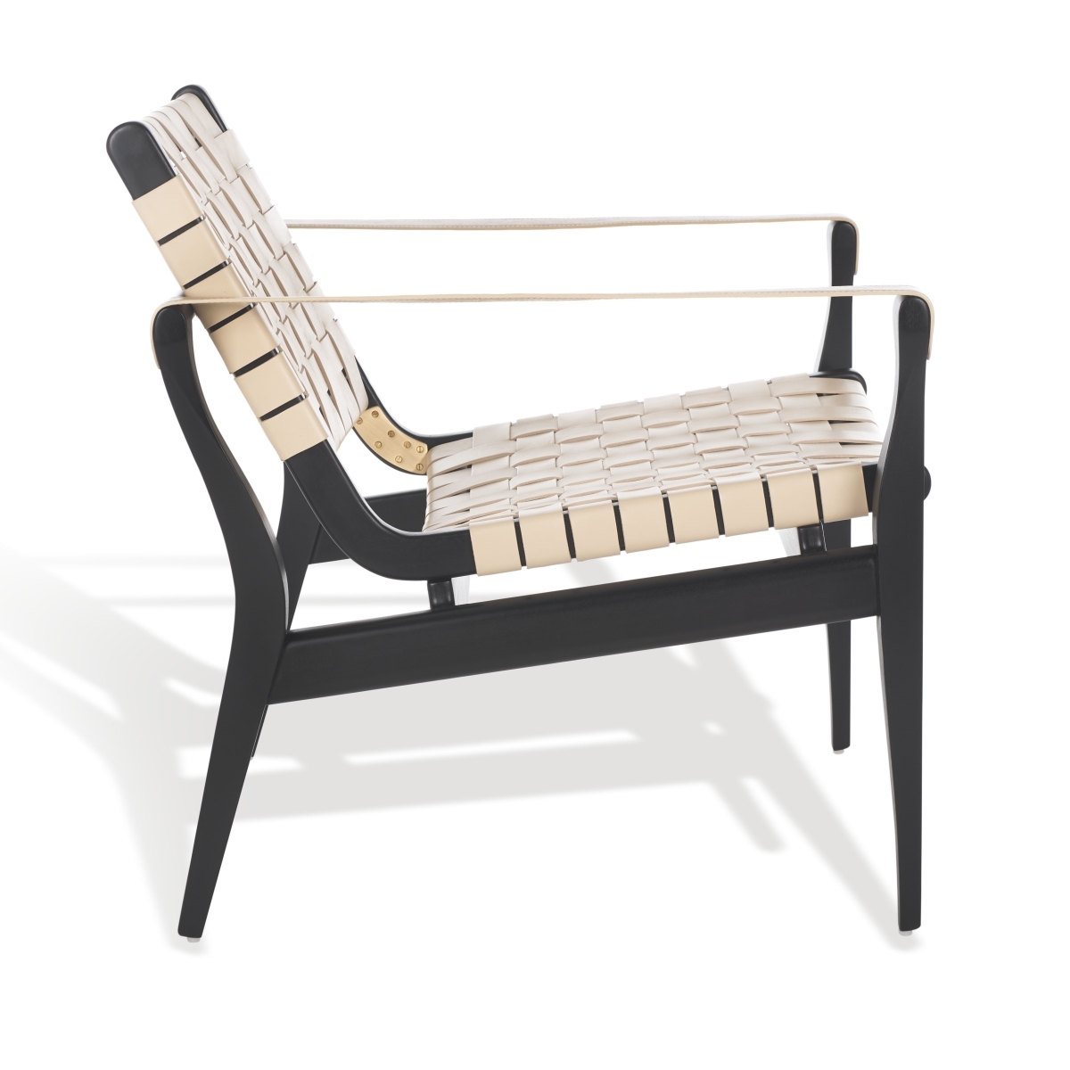 Dilan Safari Chair - Black/White - Image 6