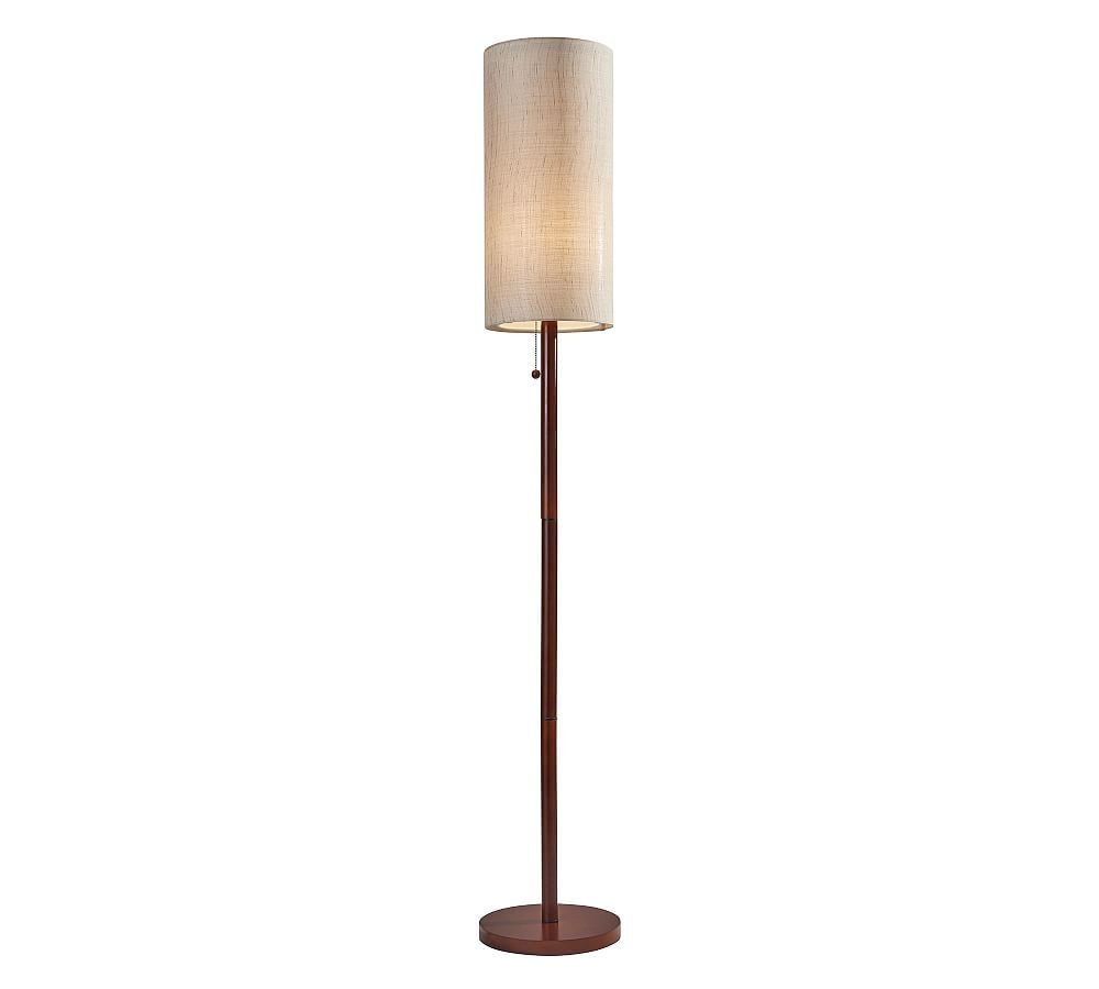 Moxie Wood Floor Lamp, Walnut - Image 0
