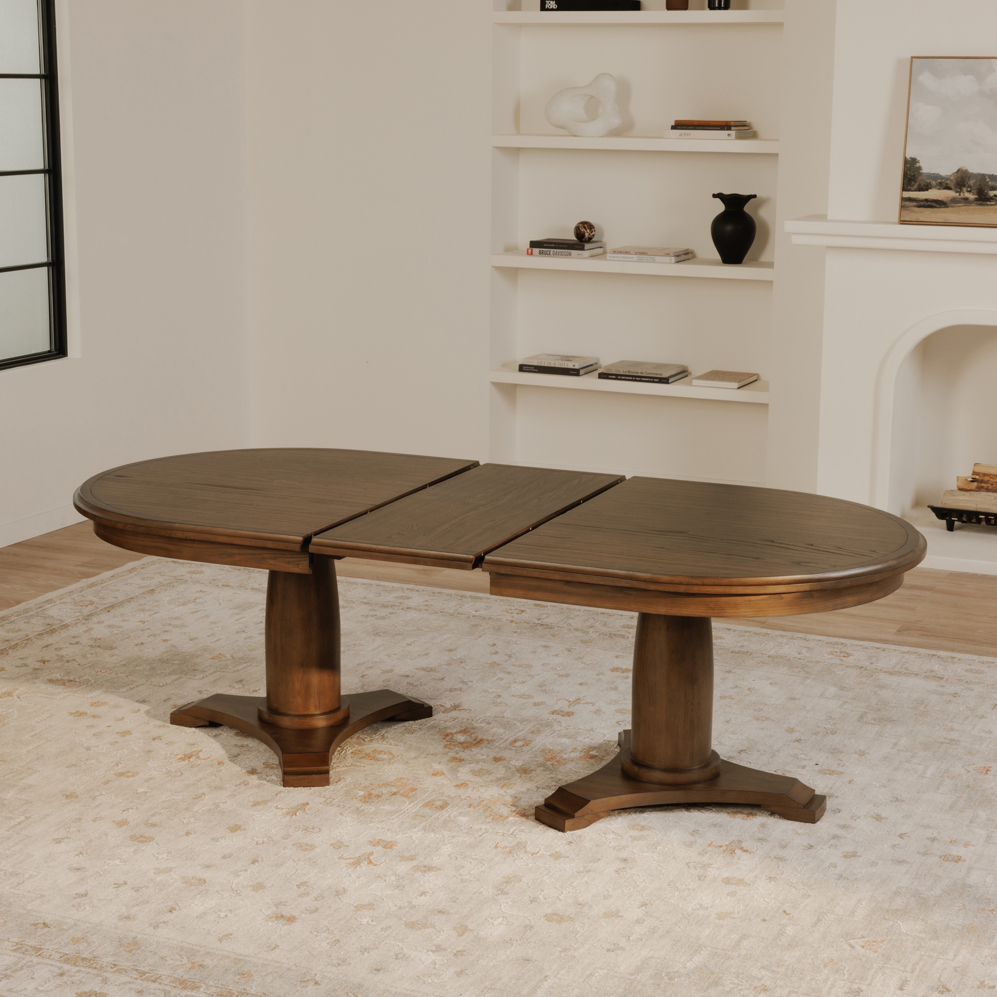 Jamie Extension Dining Table Vintage Brown - Image 16