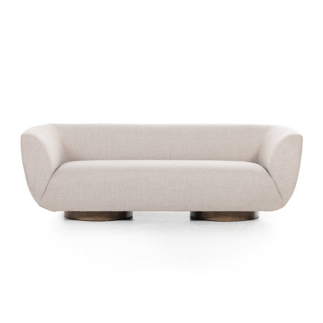 Four Hands Easton 87"" Round Arm Sofa - Image 0