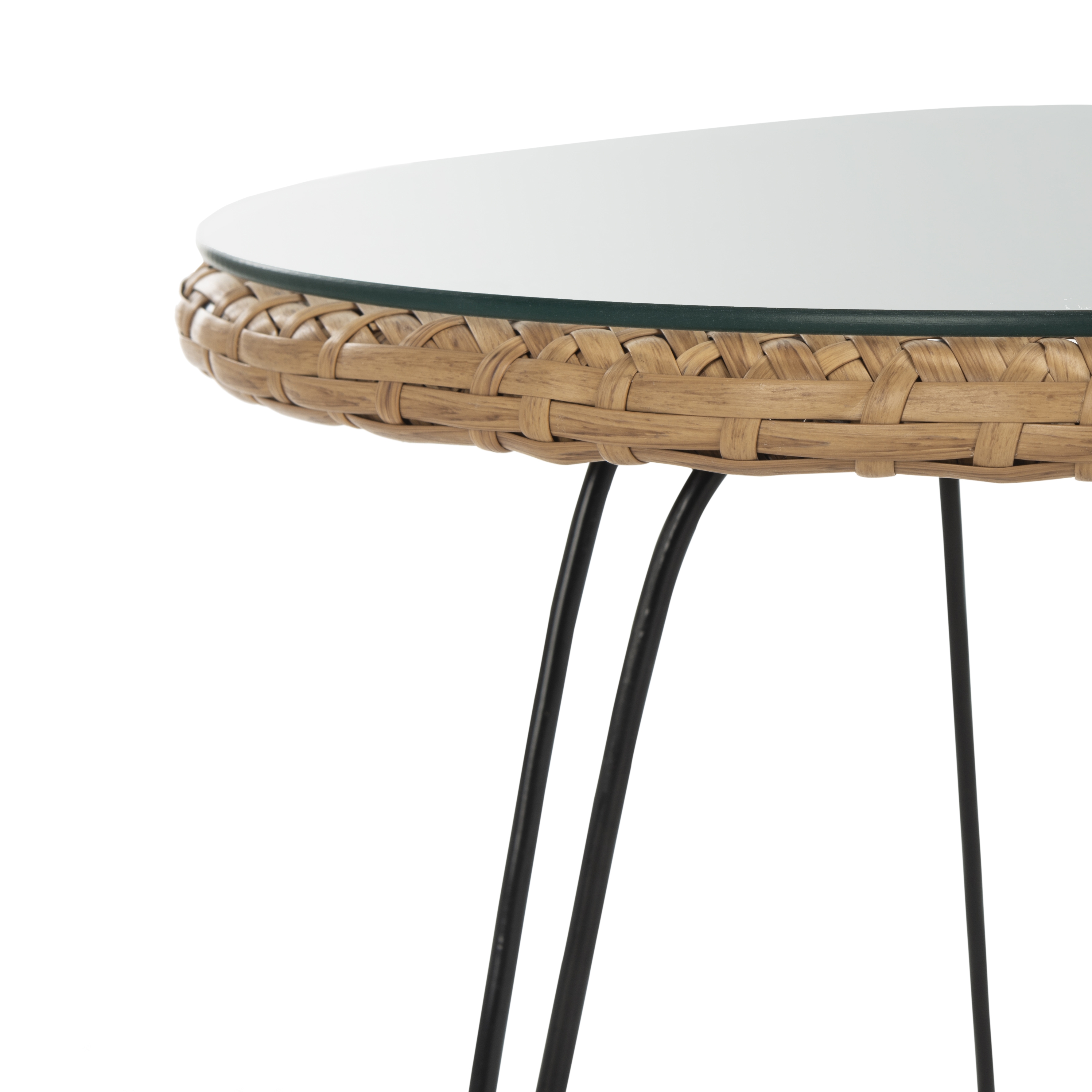 Alton 3 Piece Lounge Set - Light Brown/Navy - Safavieh - Image 2