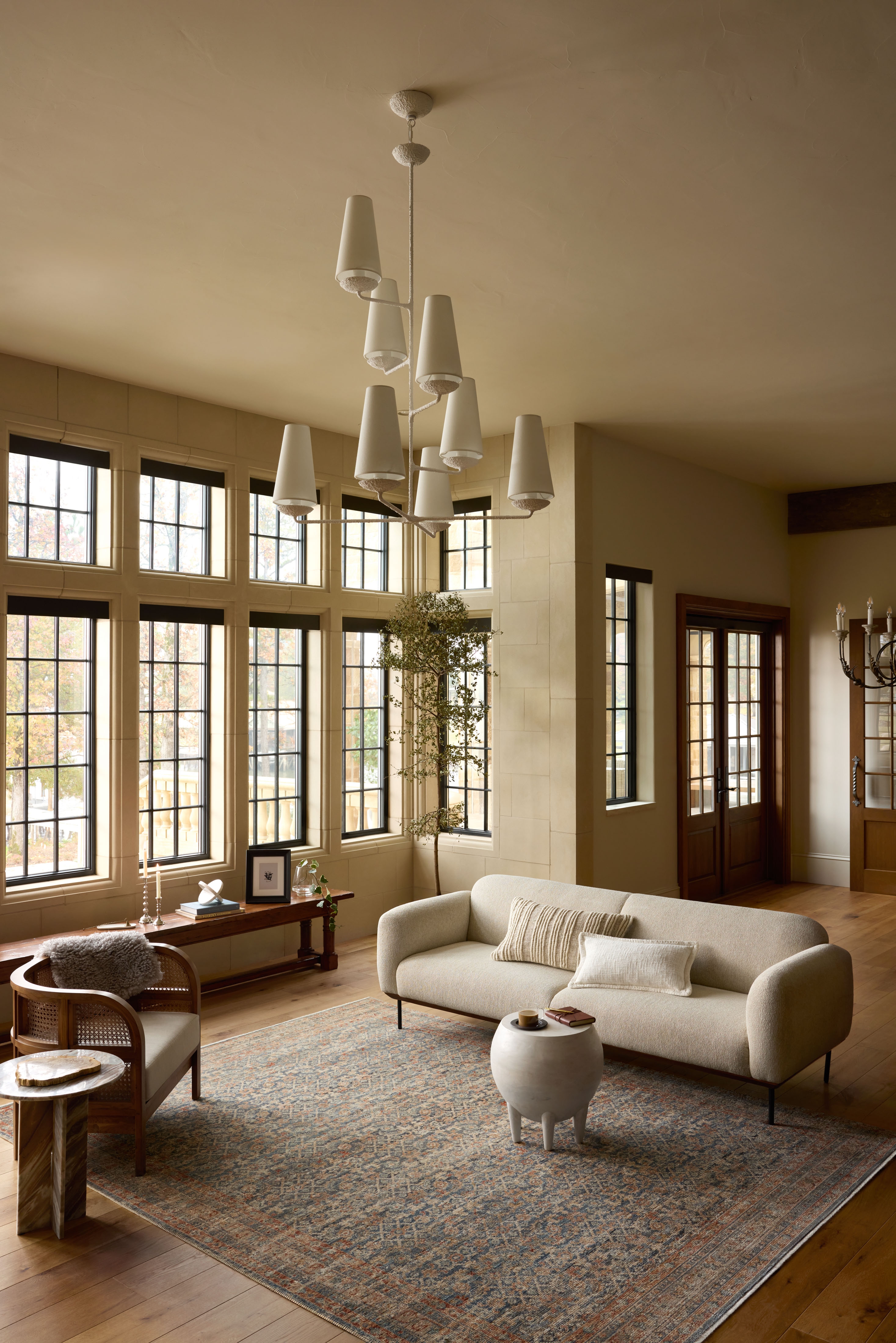 Loloi Heritage Blue / Rust 12'-0" x 15'-0" - Image 1