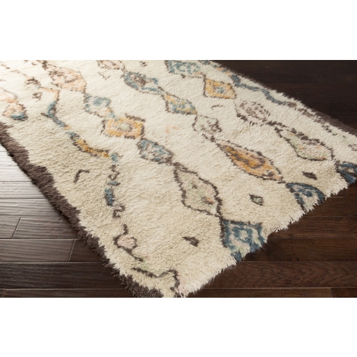 Denali Beige Indoor 2' x 3' Handmade Rug - Image 2