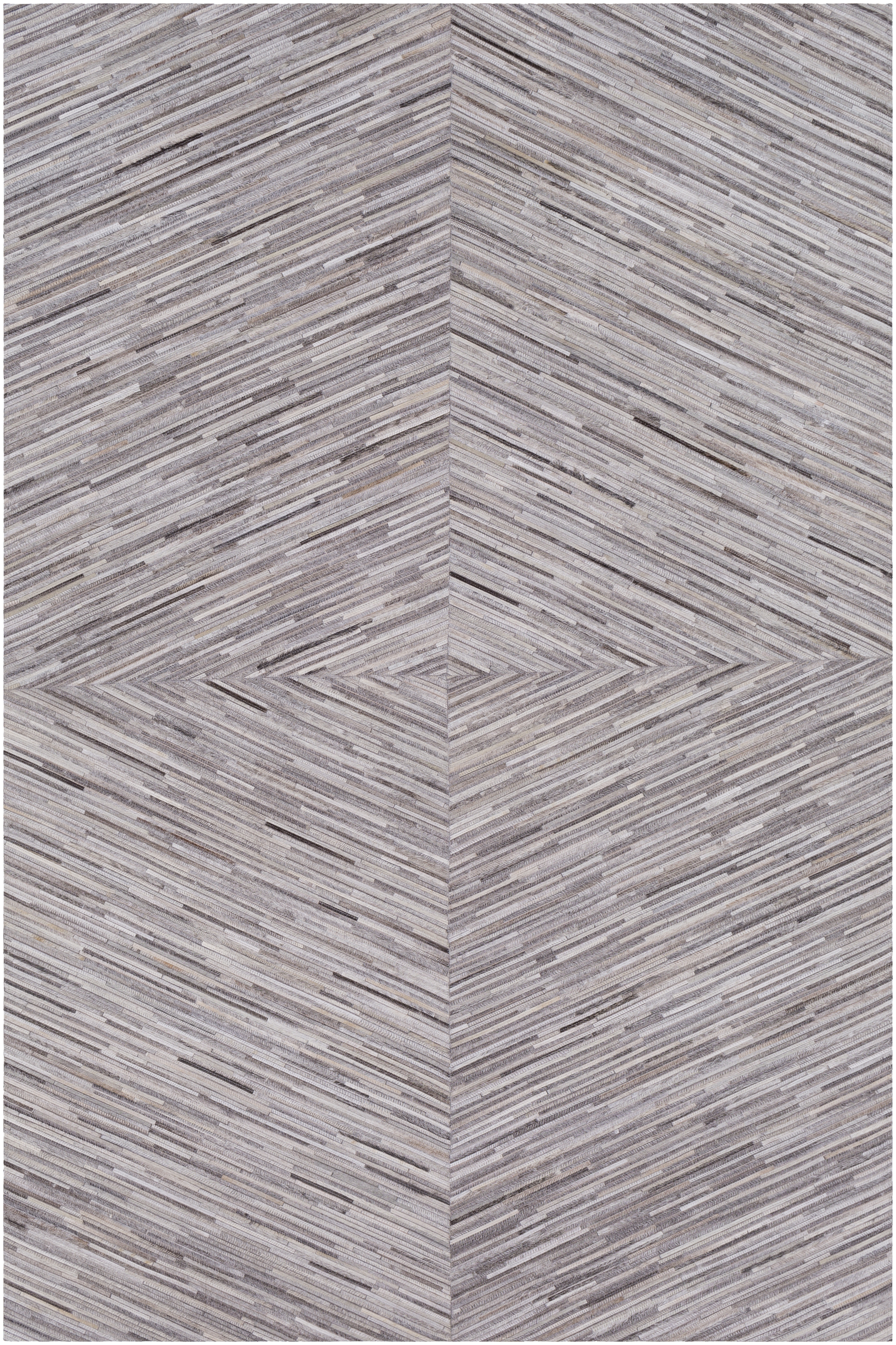 Zander Gray Indoor 2' x 3' Handmade Rug - Image 0