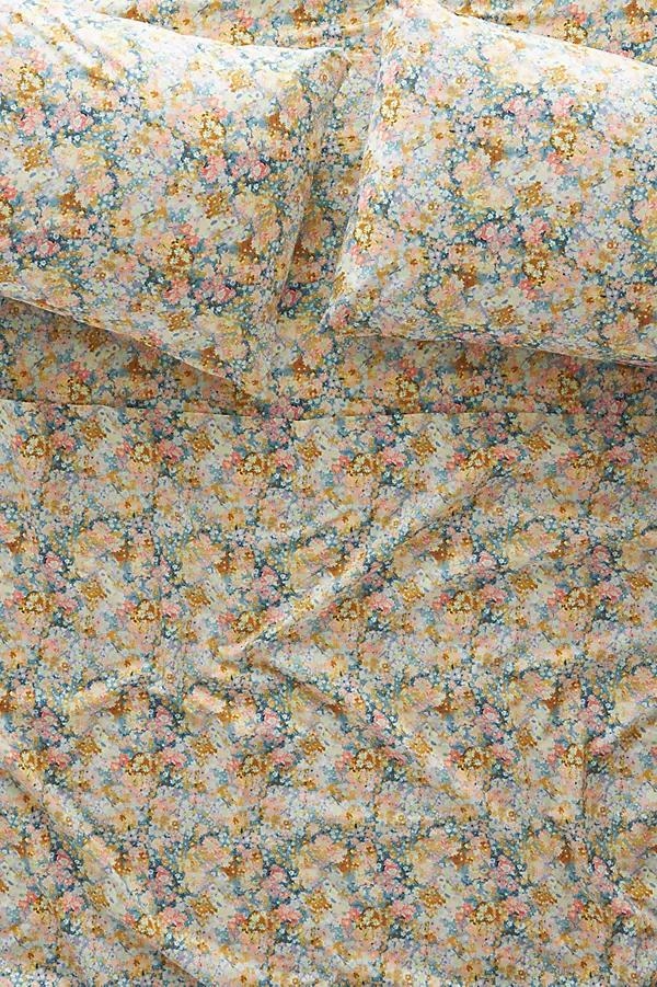 Organic Cotton Percale Printed Sheet Set - Image 0