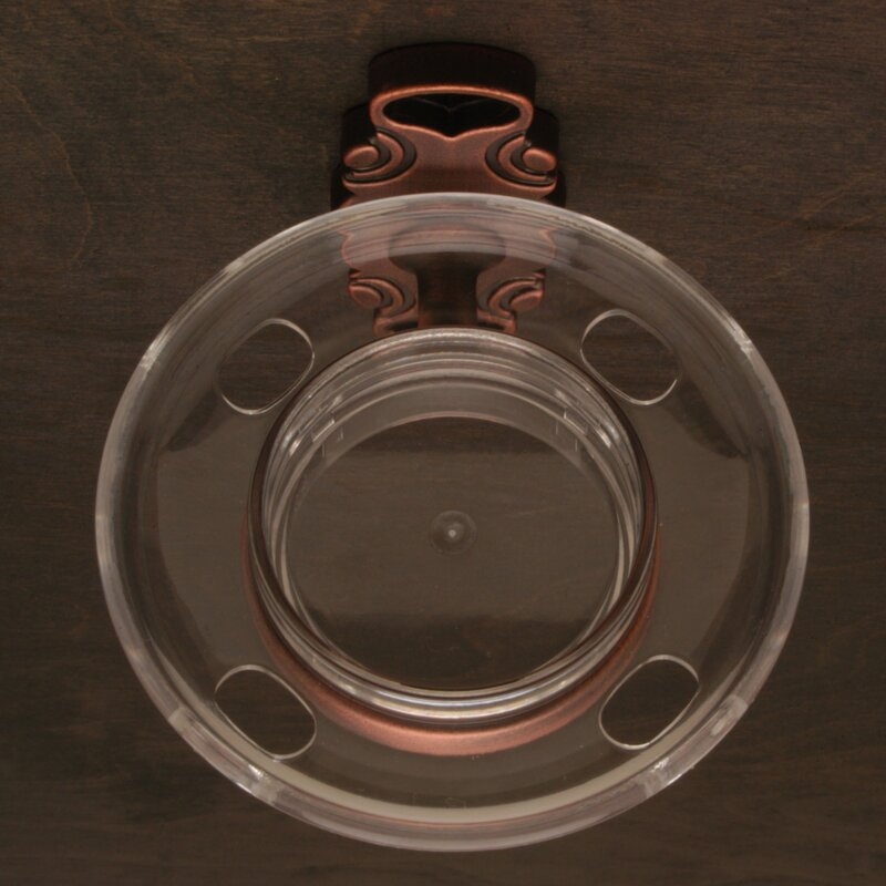  FH Series French Curve Base Tumbler or Tumbler Holder Finish: Distressed Copper - Image 0
