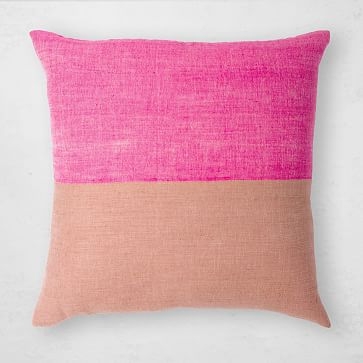 Bole Road Textiles Pillow, Karo, Cerise - Image 0