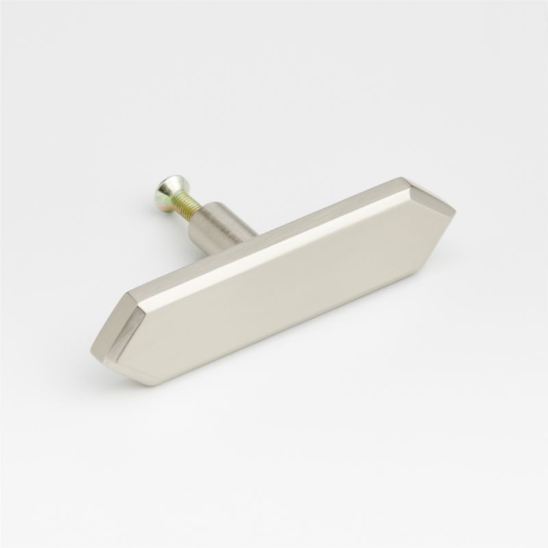 Hex 3" Brushed Nickel Bar Pull - Image 3