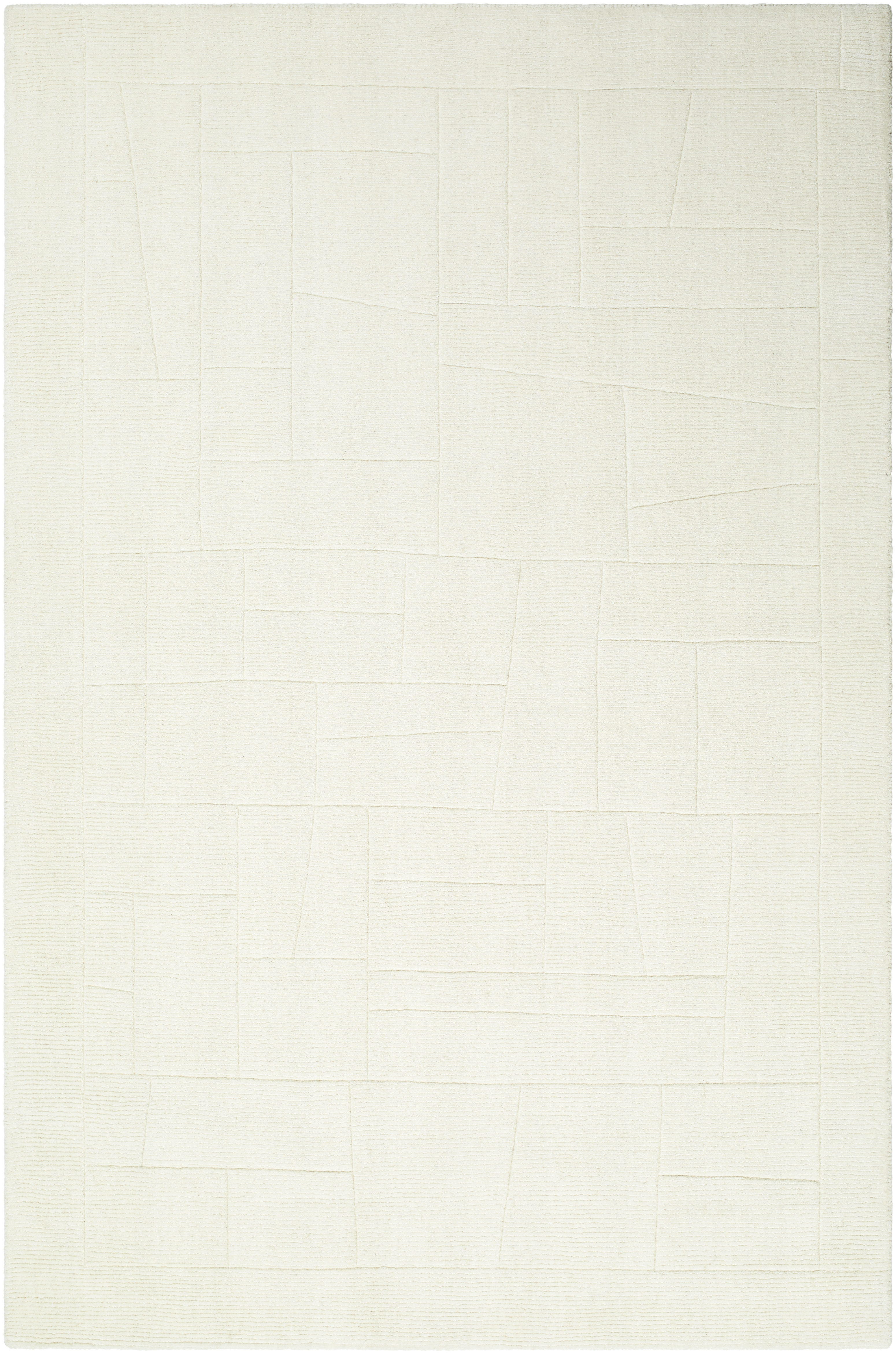 Mystique Beige Indoor 5' x 7'6" Handmade Rug - Image 0