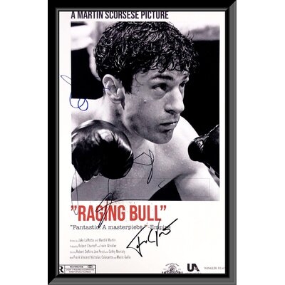 Raging Bull Cast Signed Movie Poster - Image 0
