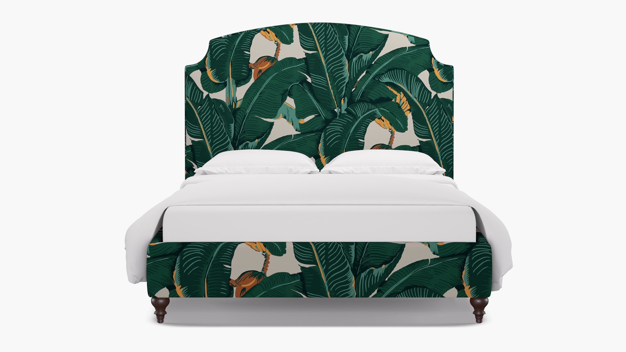 Cove Bed, Martinique®®, Espresso Traditional Turned Leg, Queen - Image 0