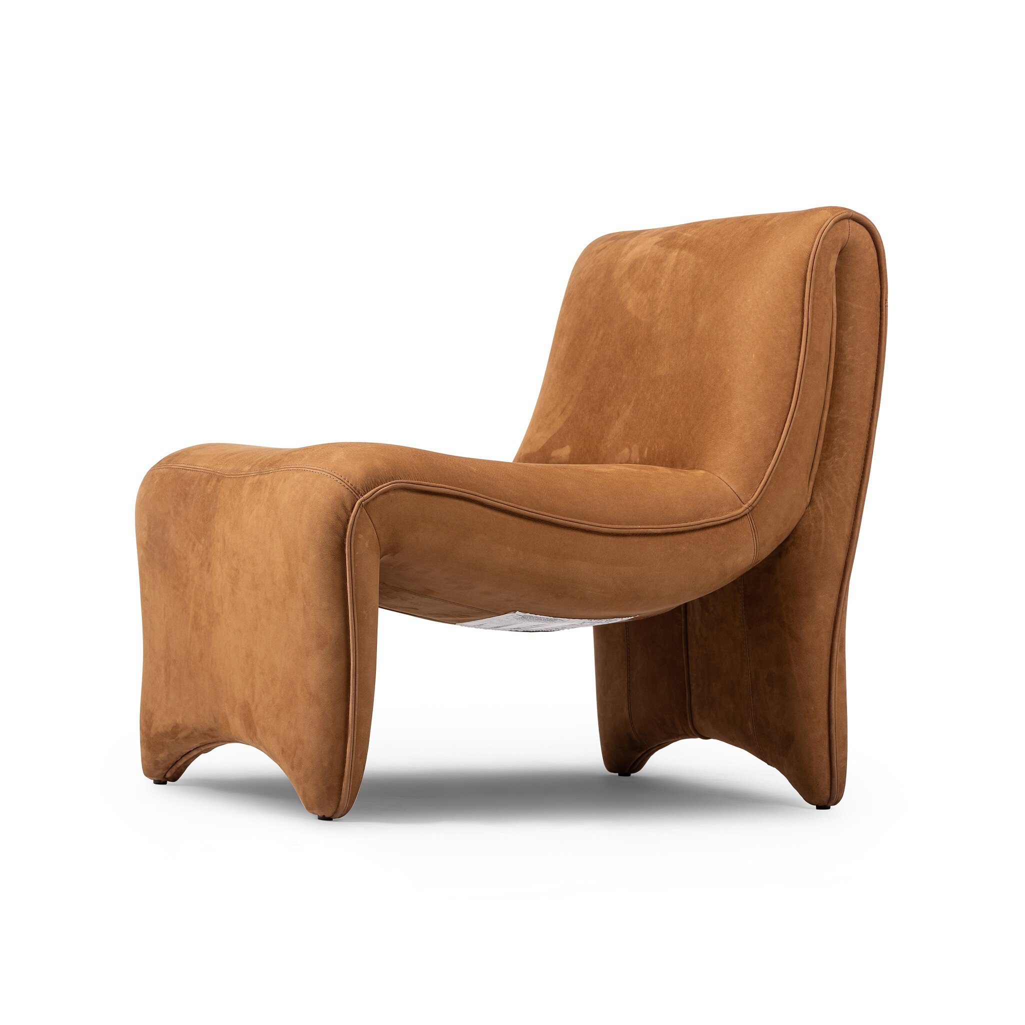 Bridgette Chair - Nubuck Cognac - Image 8