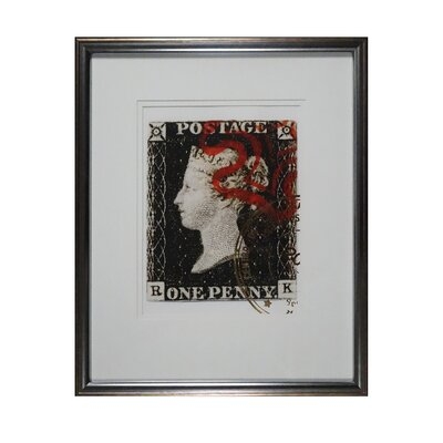 Coup and Co 'Postage Stamp -e Penny' Framed Graphic Art Print - Image 0