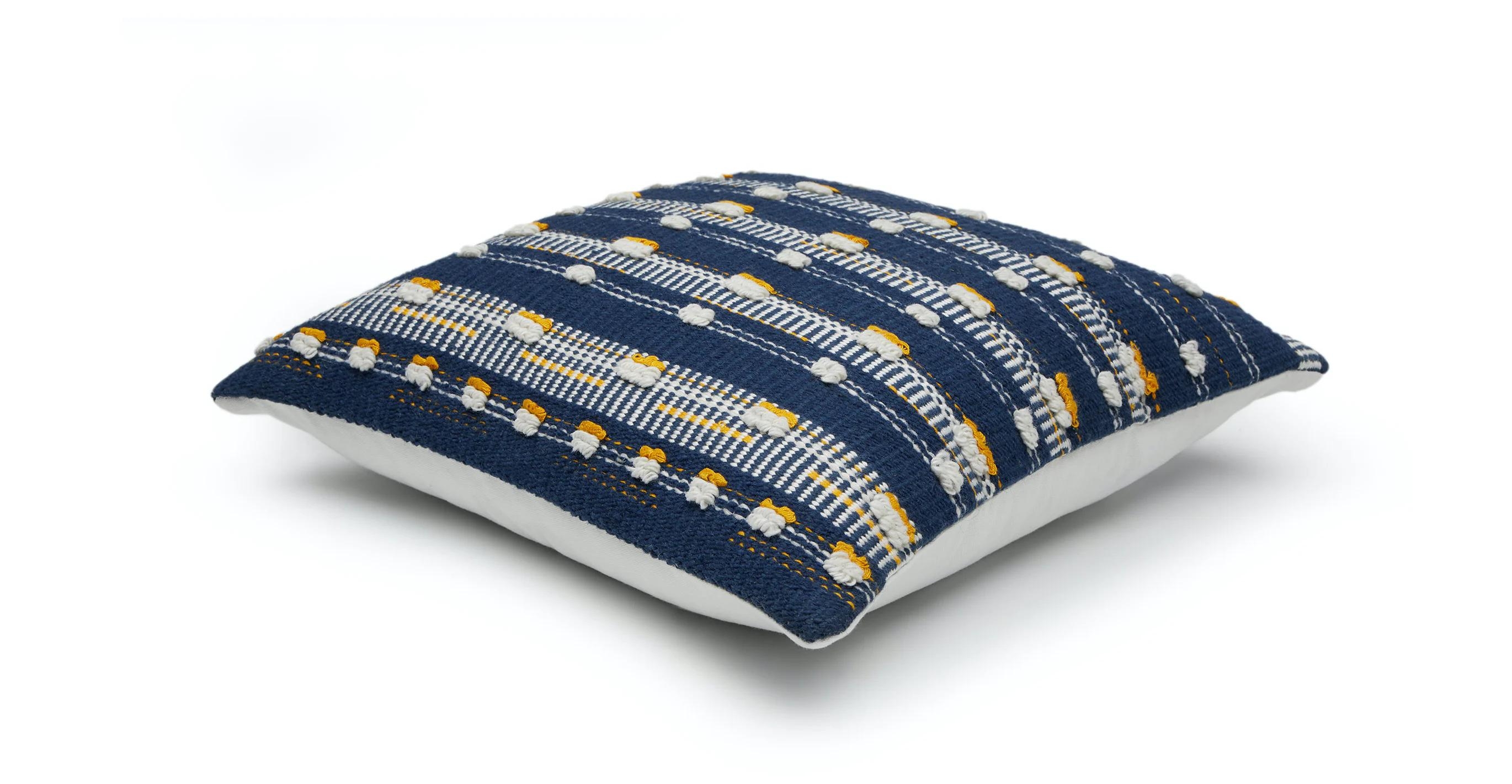 Jema Oxford Navy Pillow - Image 2