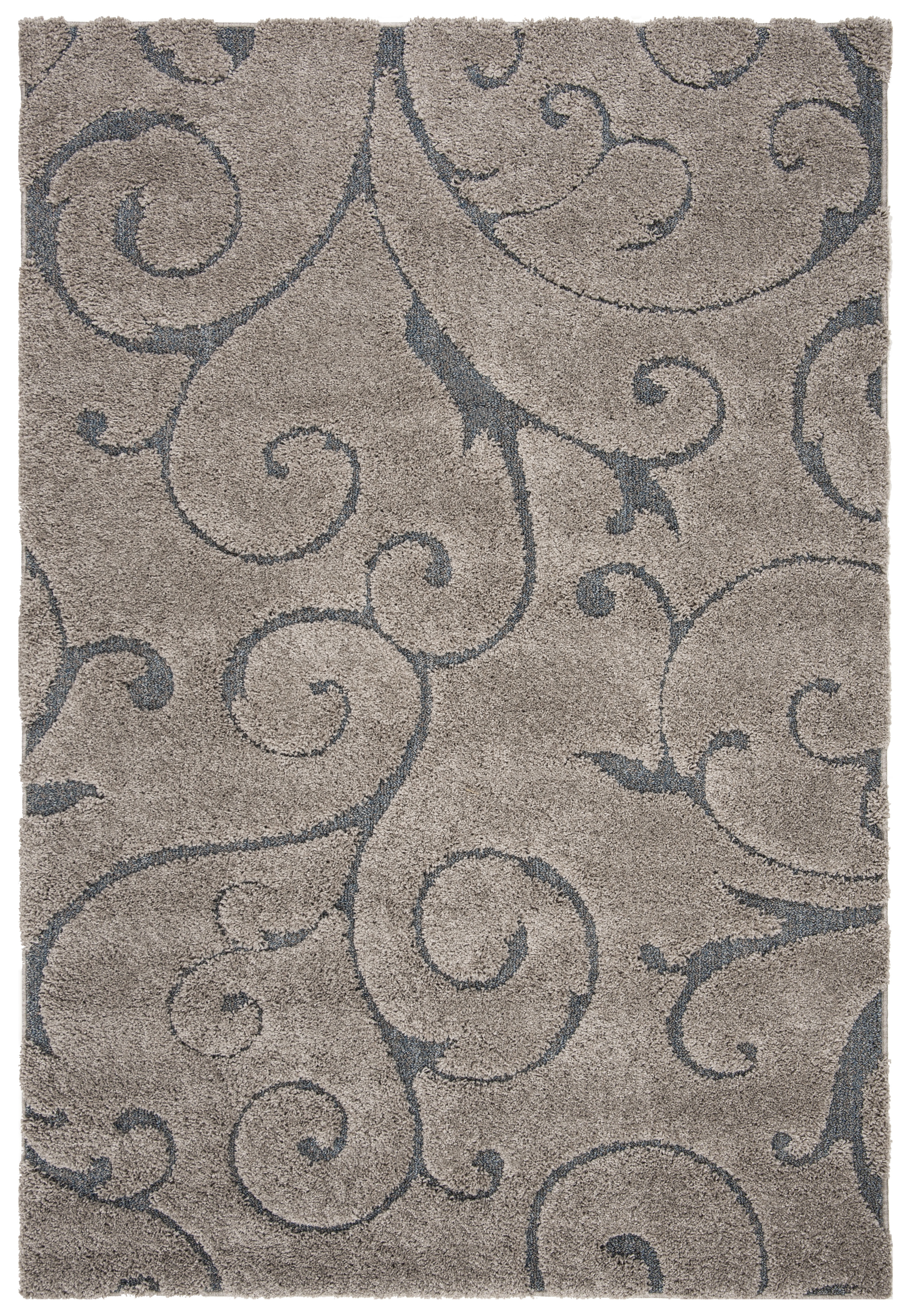 Arlo Home Woven Area Rug, SG455-1160, Cream/Light Blue,  4' X 6' - Image 0