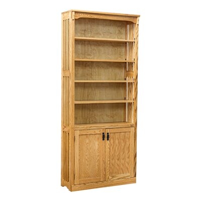 Humiston 84" H x 36" W Solid Wood Standard Bookcase - Image 0