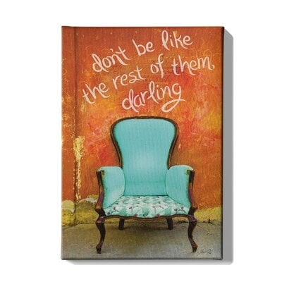 Be Different Canvas Art Print-MA294 - Image 0