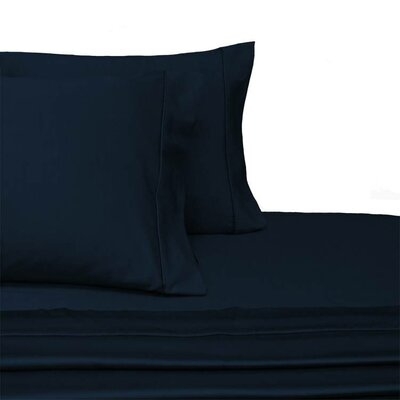 Avlona Solid Bed 100% Egyptian-Quality Cotton Sheet Set - Image 0