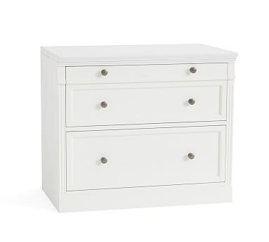 Livingston Double 2-Drawer Lateral File Cabinet / Montauk White - Image 0