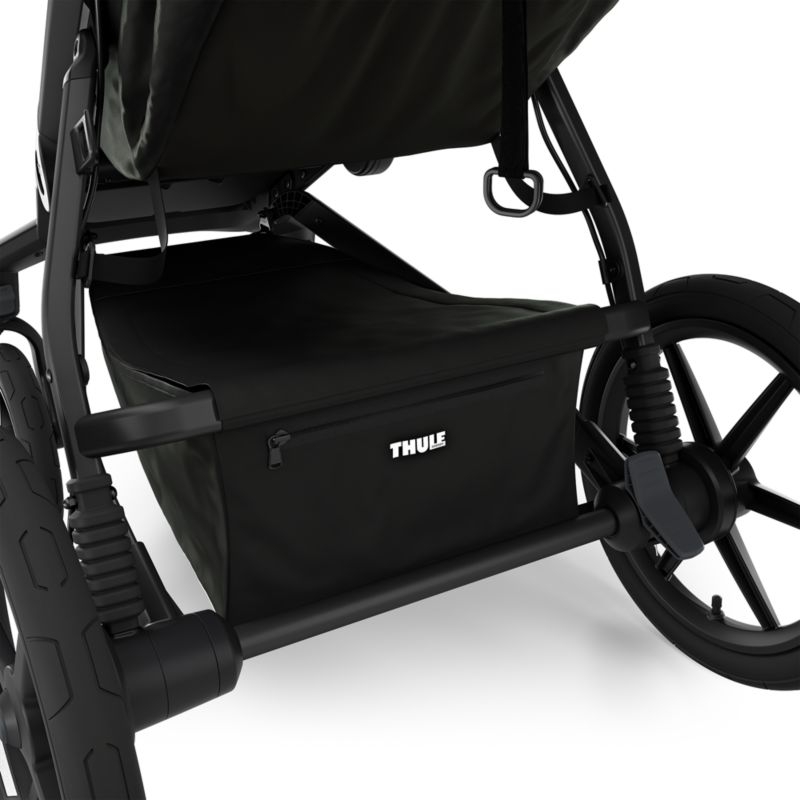 Thule Urban Glide Black 4-Wheel All Terrain Newborn Stroller - Image 9