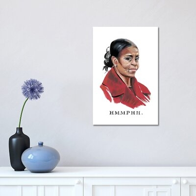 Disapproving Michelle Obama by Heather Perry - Graphic Art Print - Image 0