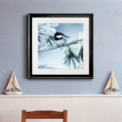 Frosty Perch-Premium Framed Print - Ready To Hang - Image 0
