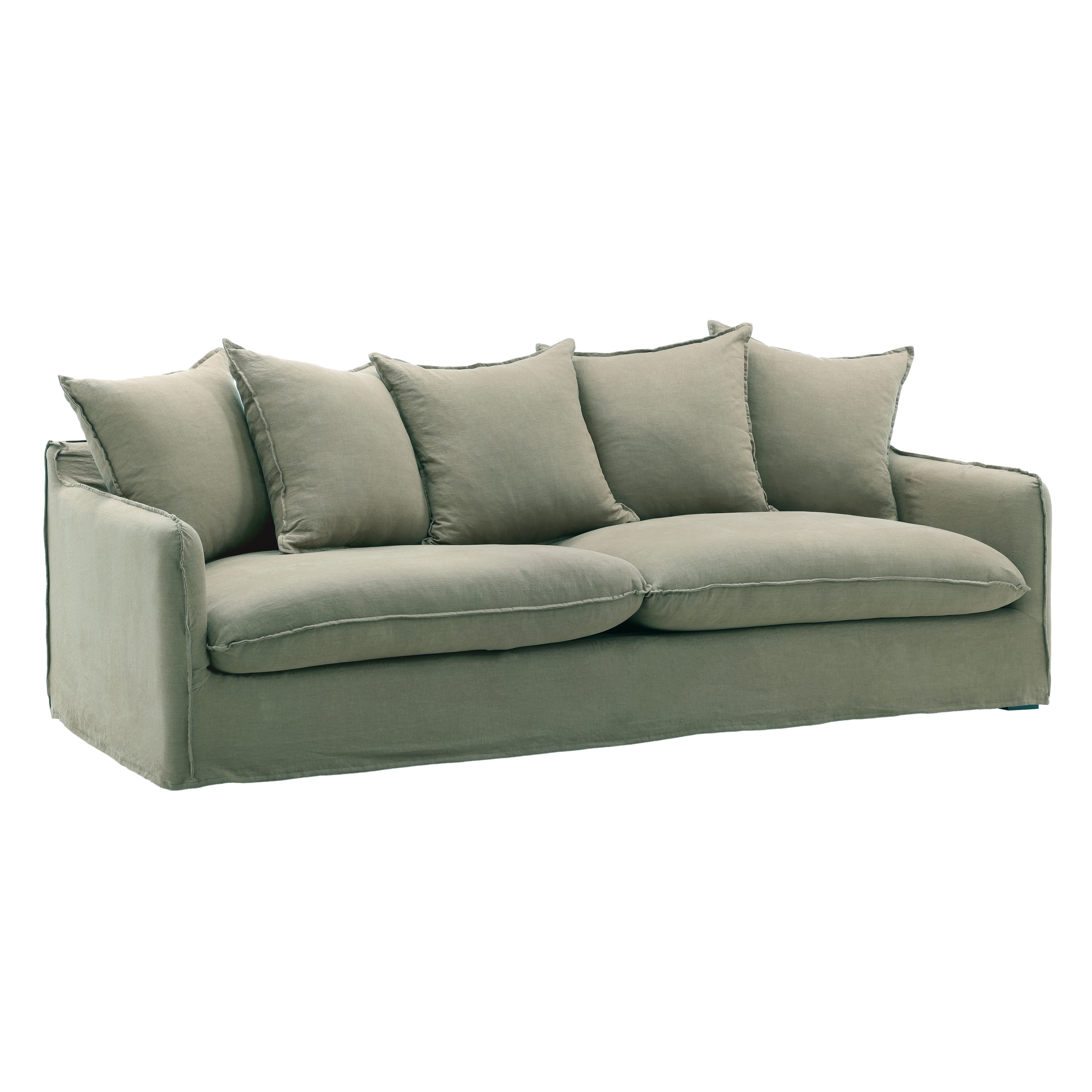 Vivian Sofa Slipcover Forest - Image 0