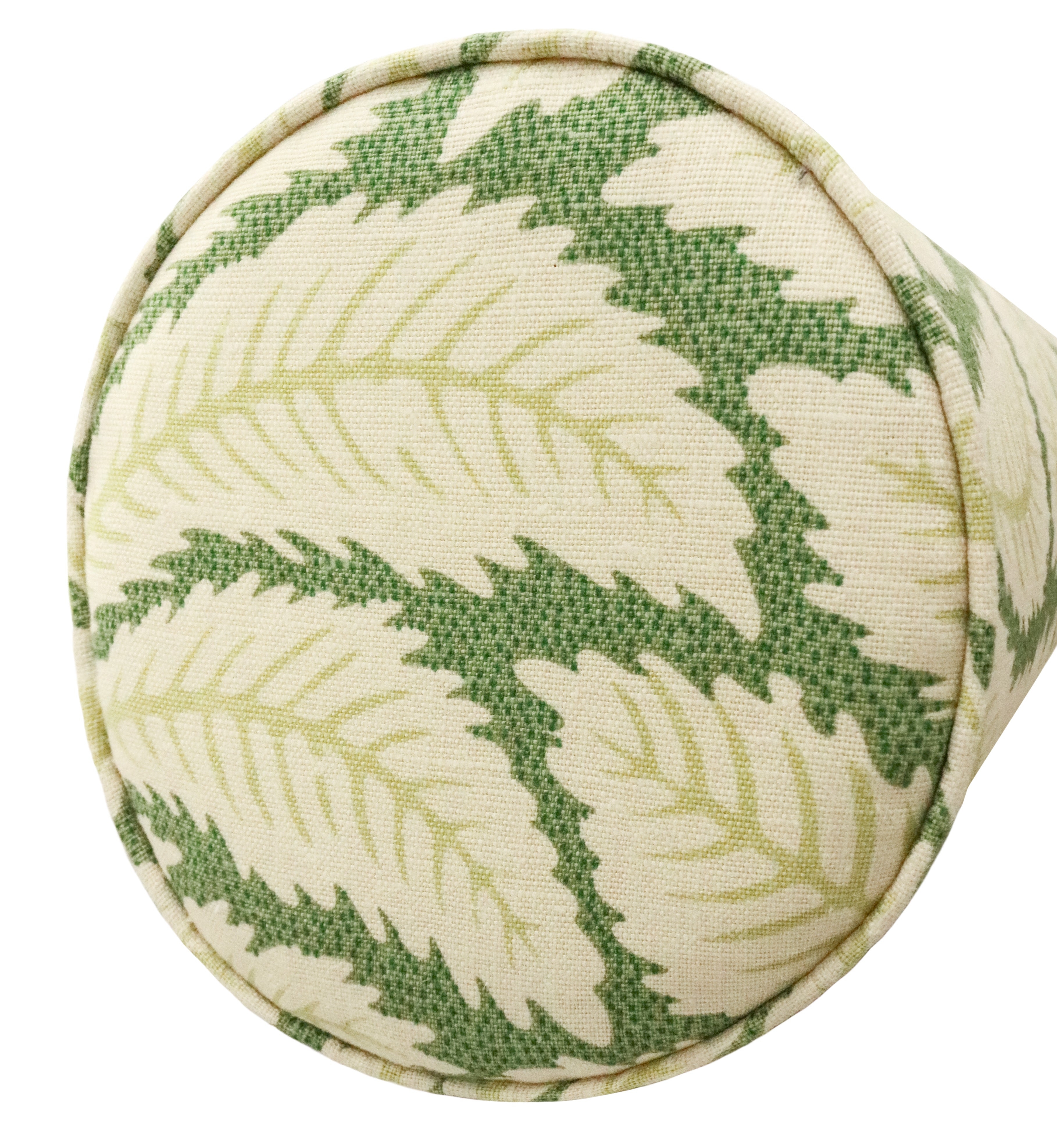 THE BOLSTER :: TALAVERA LINEN // LEAF | BRUNSCHWIG & FILS - TWIN XL // 9" X 30" - Image 1