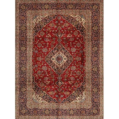Oriental Red/Blue Area Rug - Image 0