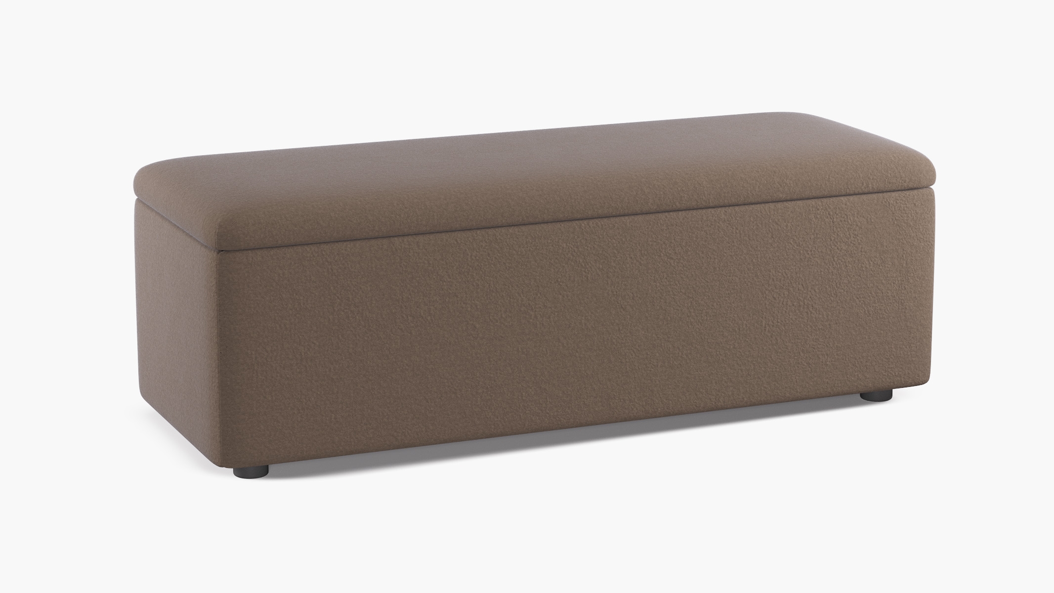 Classic Storage Bench, Toffee Luxe Velvet - Image 1