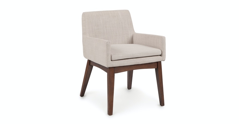 Chantel Dining Armchair - Antique Ivory - Image 0