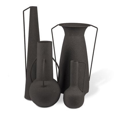 4 Piece Giancola Metal Table Vase Set - Image 0