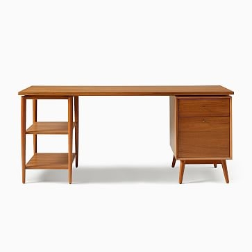 We Mid Century Collection Acorn Modular Set Desktop And Open Storage Case And File - Image 2