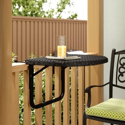 Cropsey Wicker/Rattan Balcony Table - Image 0