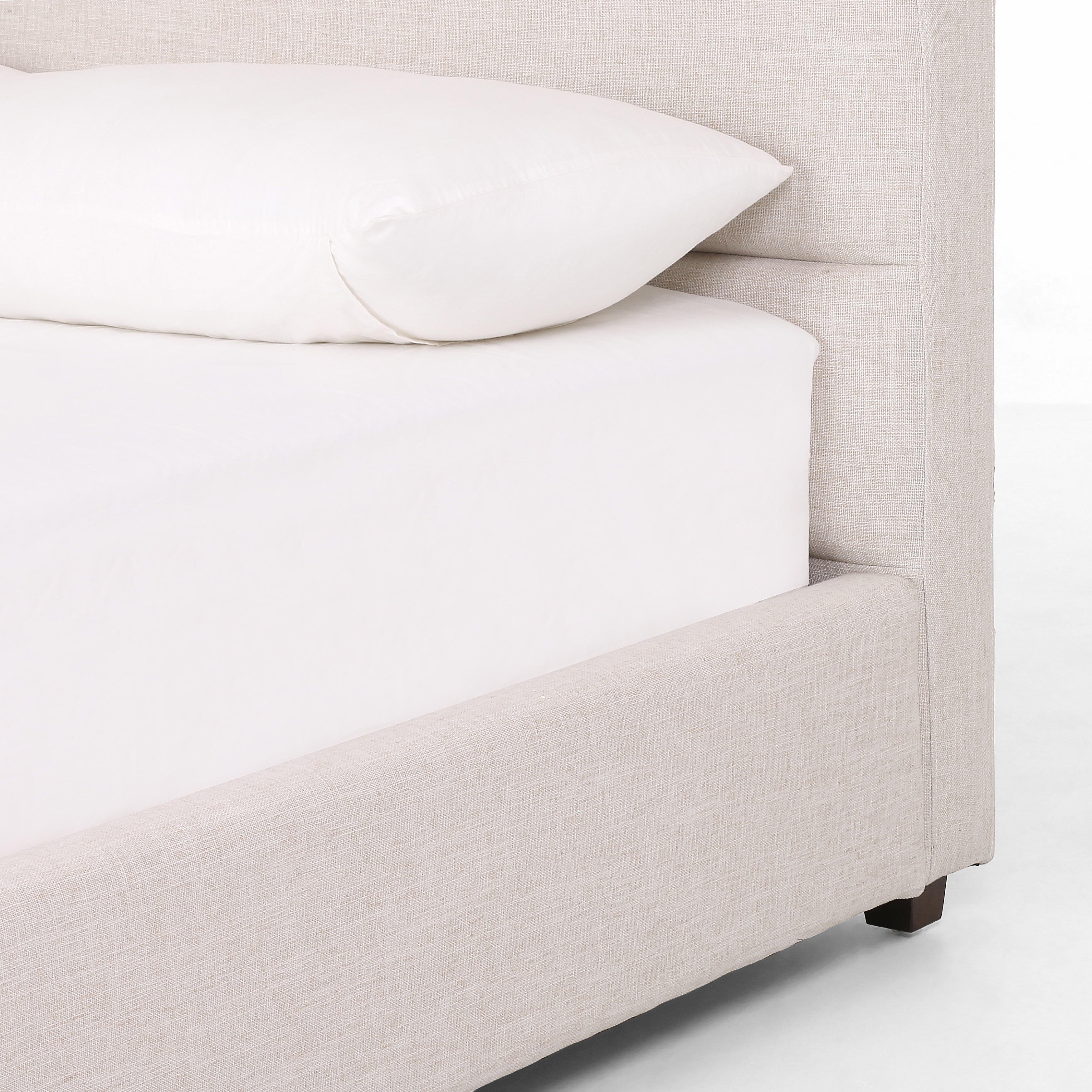 Daphne Bed-Cambric Ivory-King - Image 4