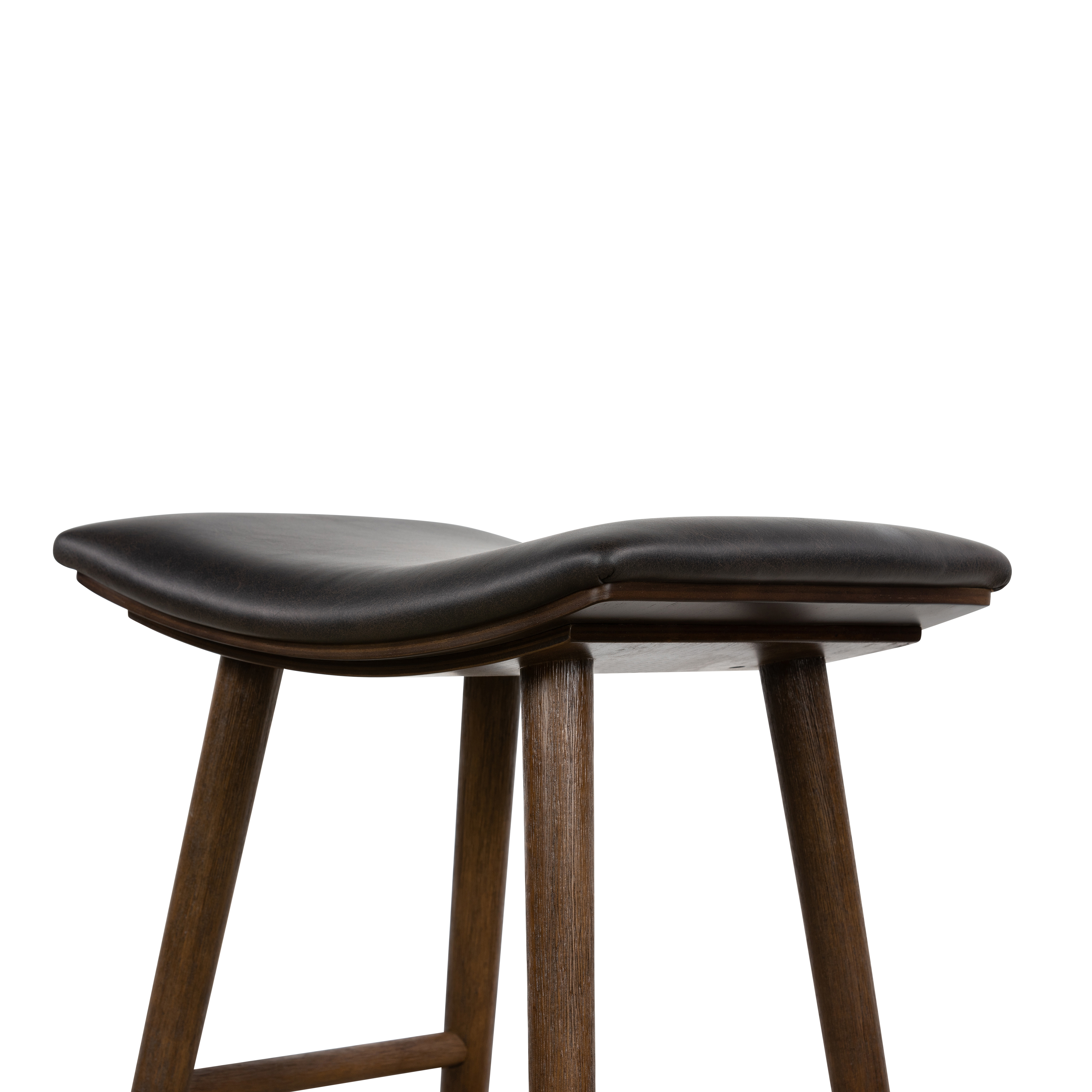 Union Bar + Counter Stool - Distressed Black - Image 5