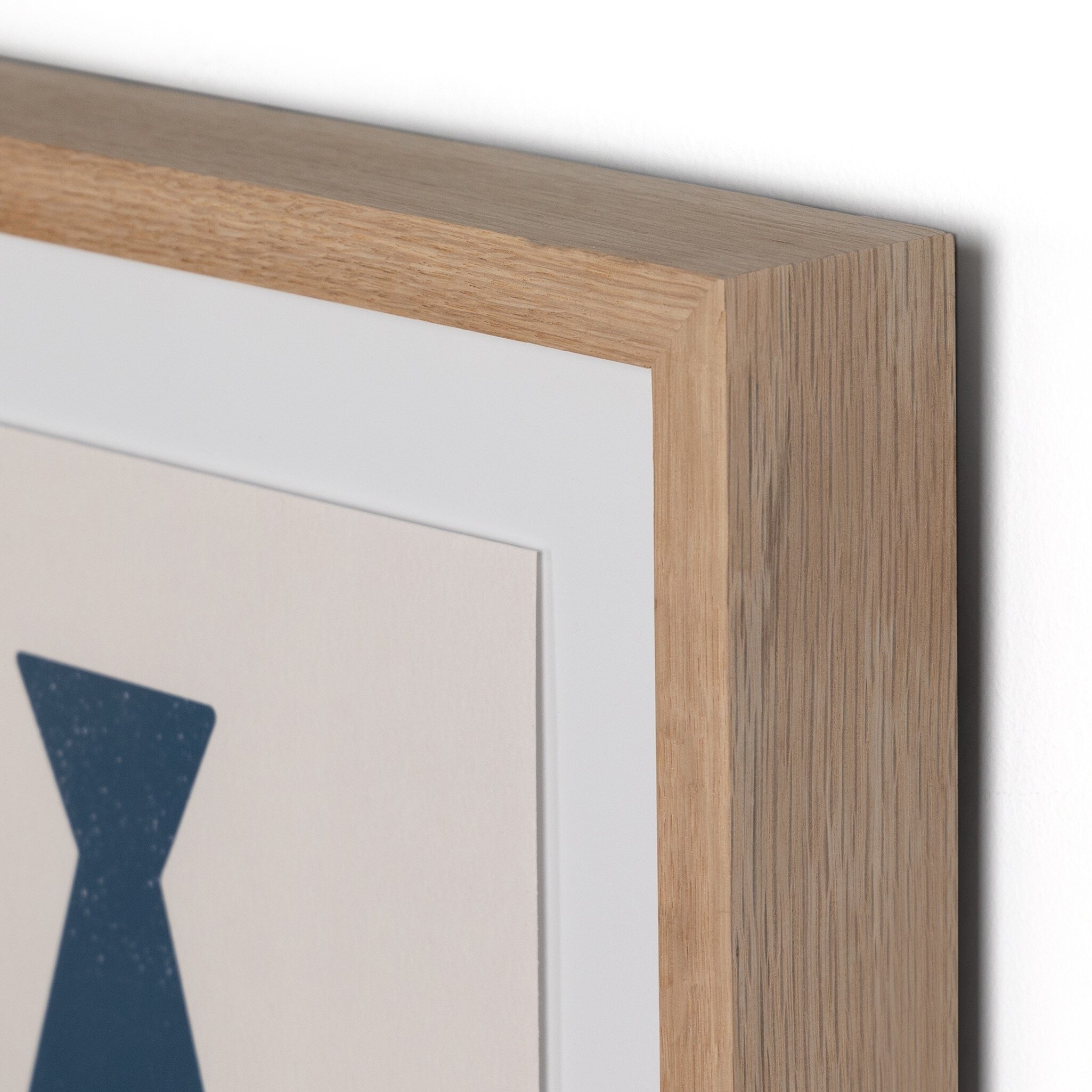 Ceramic Vase I by Roseanne Kenny	 - Vertical Grain 2.5 White Oak - Image 2