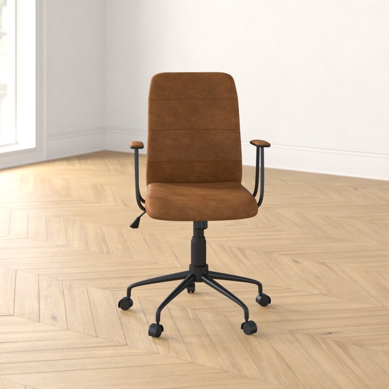 Zion Task Chair, Brown - Image 4